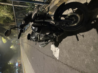 Black Suzuki Intruder 150 FI