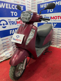 Maroon Suzuki Access 125 BS6