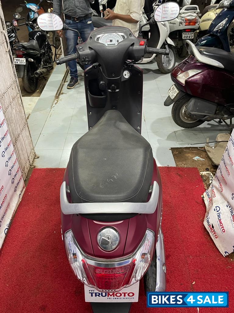 Maroon Suzuki Access 125 BS6