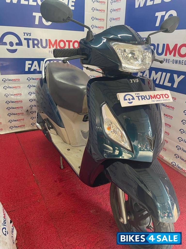 Moonlight Blue TVS Jupiter ZX