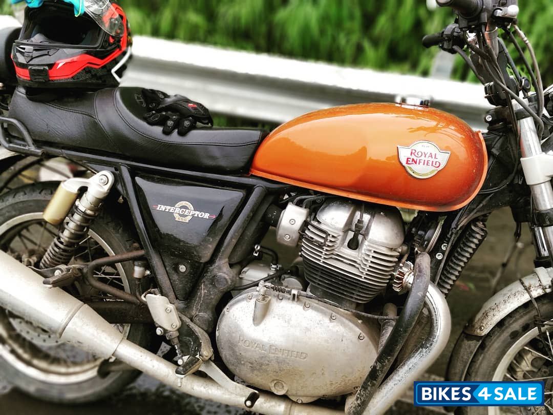 Orange Crush Royal Enfield Interceptor 650 Twin