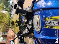 Racing Blue Bajaj Pulsar RS 200 ABS