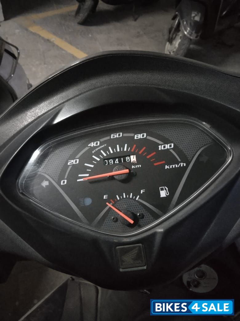 Metallic Silver Honda Activa