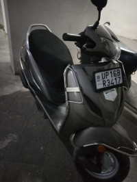 Metallic Silver Honda Activa