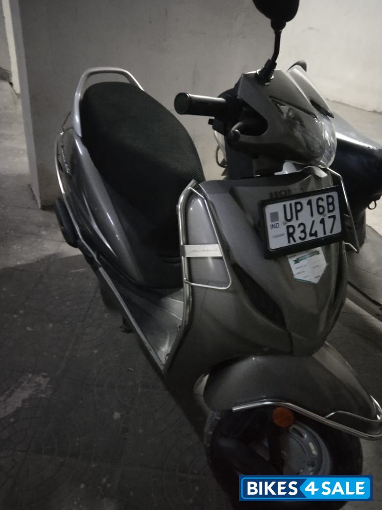 Metallic Silver Honda Activa