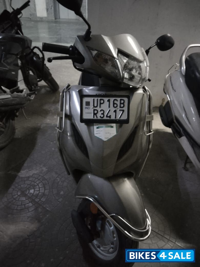 Metallic Silver Honda Activa