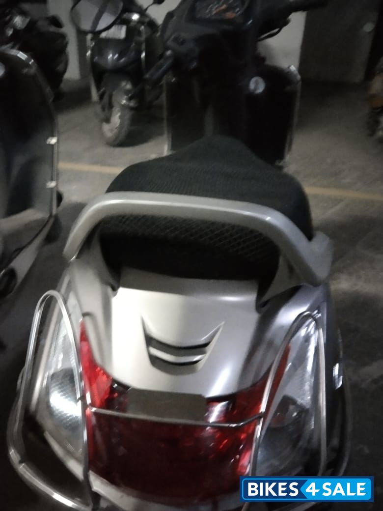Metallic Silver Honda Activa