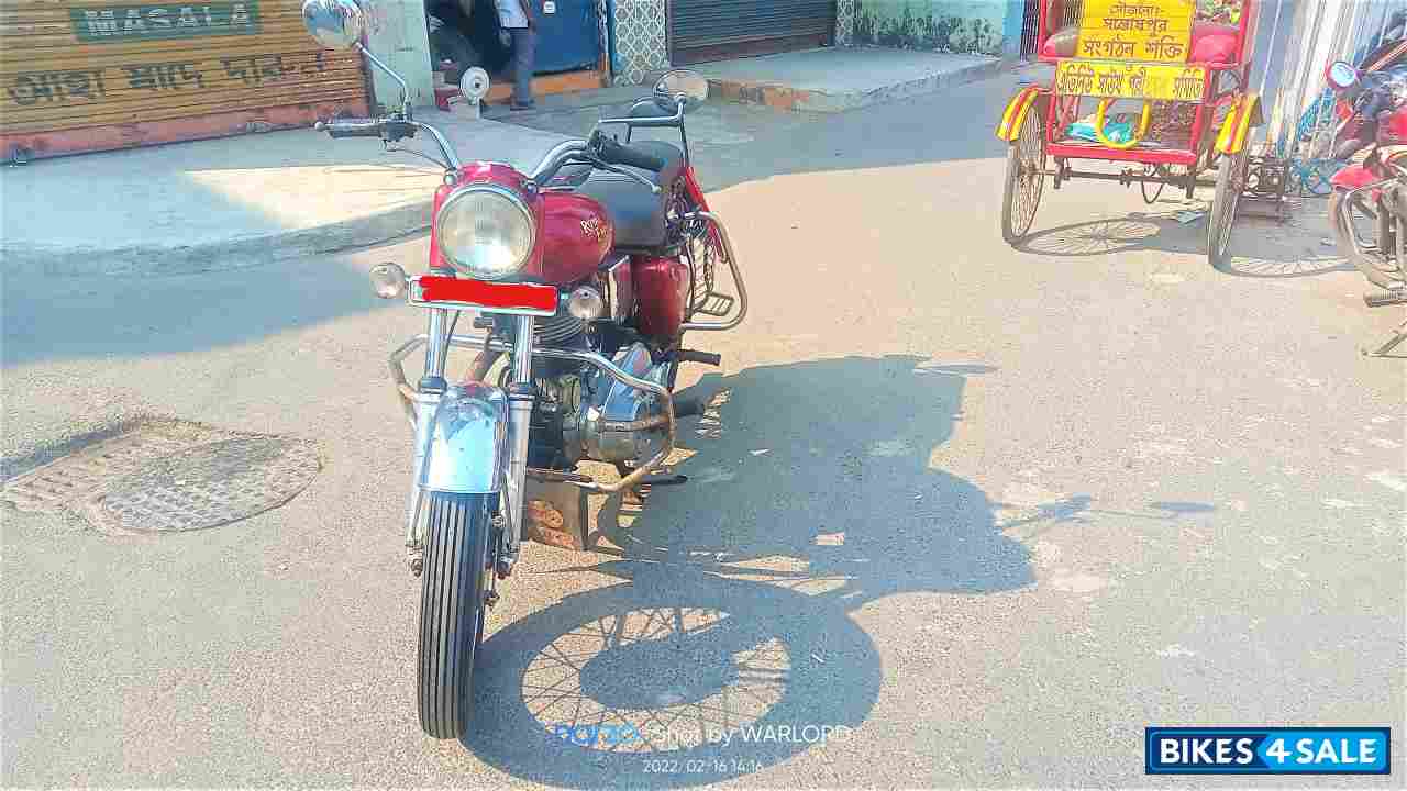 Red Royal Enfield Bullet Standard 350