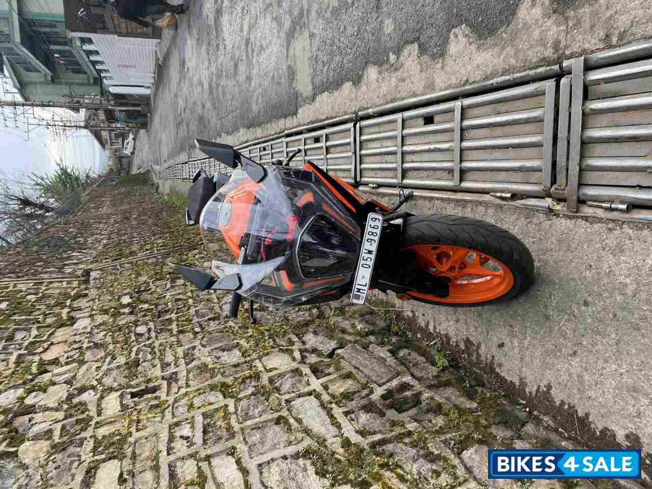 Black And Orange KTM RC 200 2022