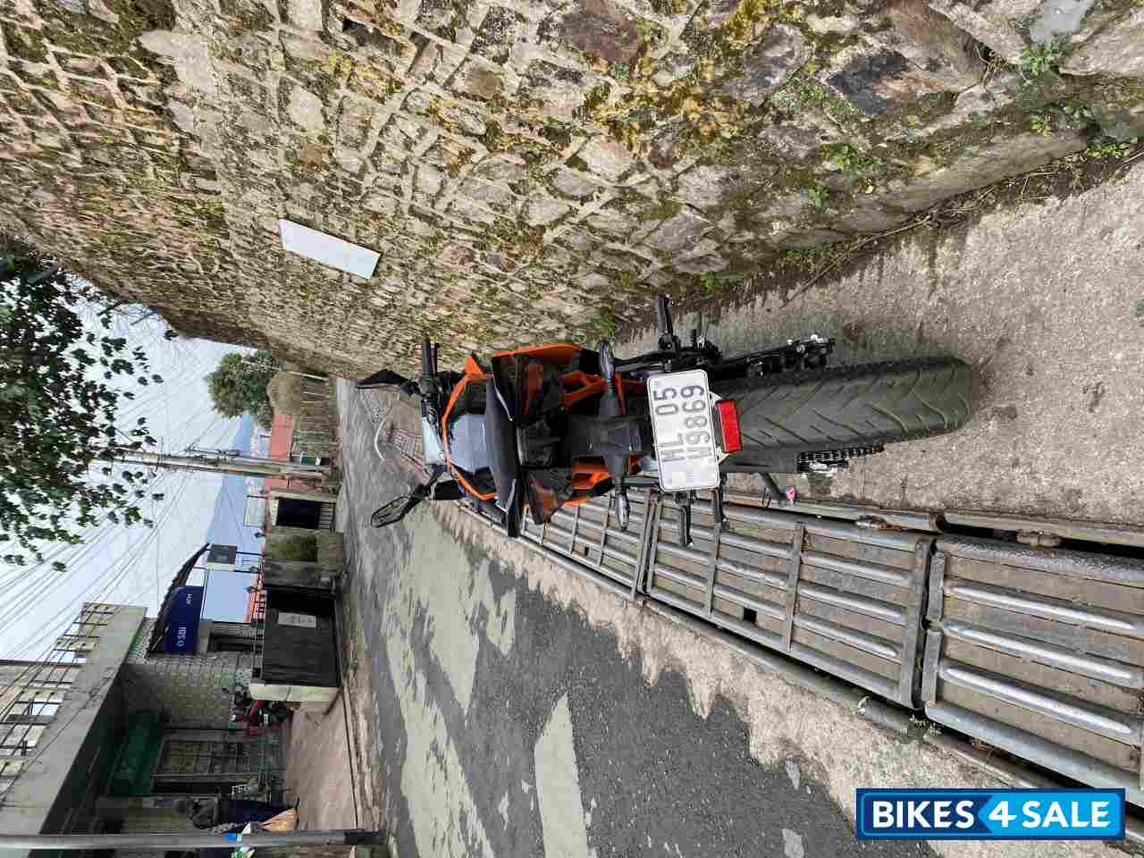 Black And Orange KTM RC 200 2022