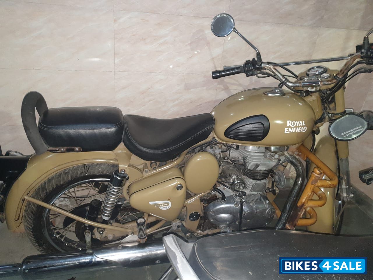 Desert Brown Royal Enfield Classic Desert Storm