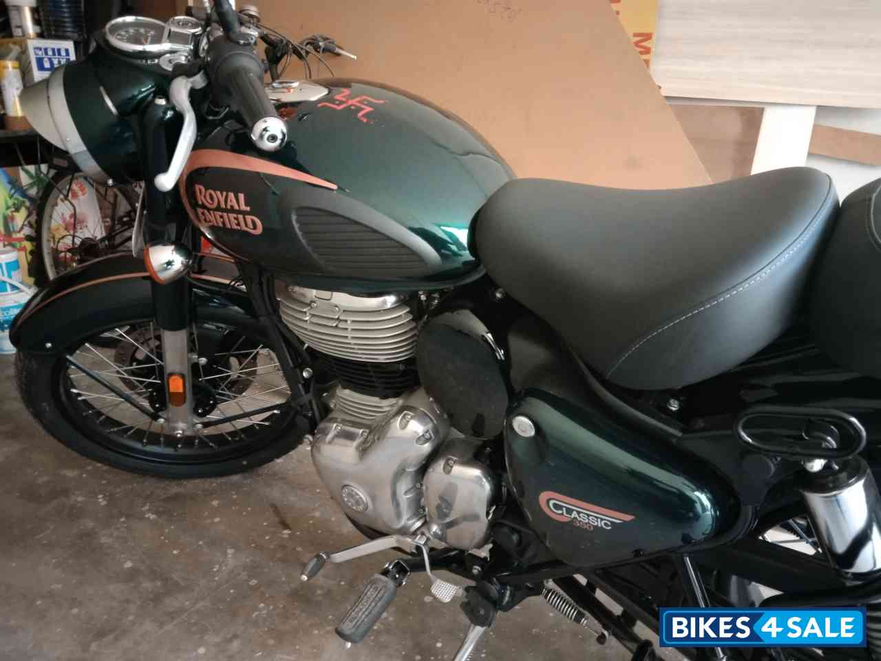 Halcyon Green Royal Enfield Classic 350 BS VI