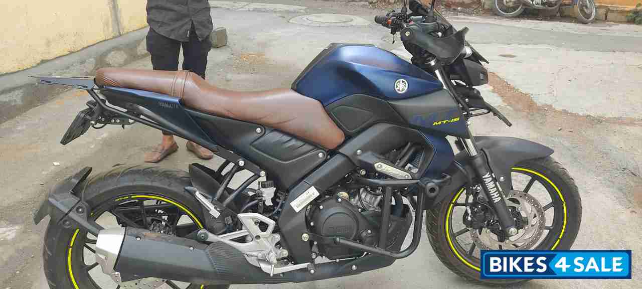 Matt Blue Yamaha MT-15 BS6