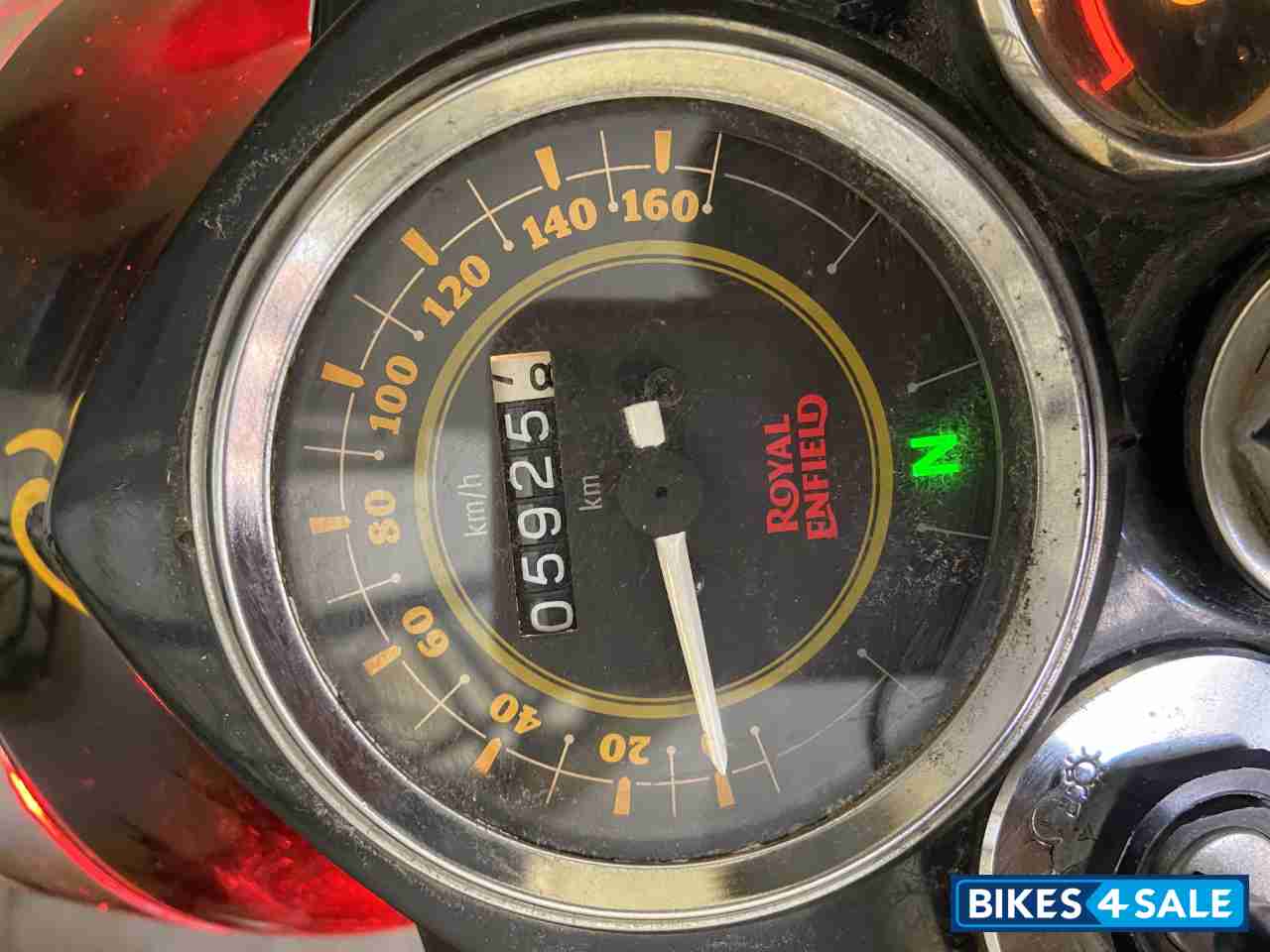 Black Royal Enfield Bullet Standard 350