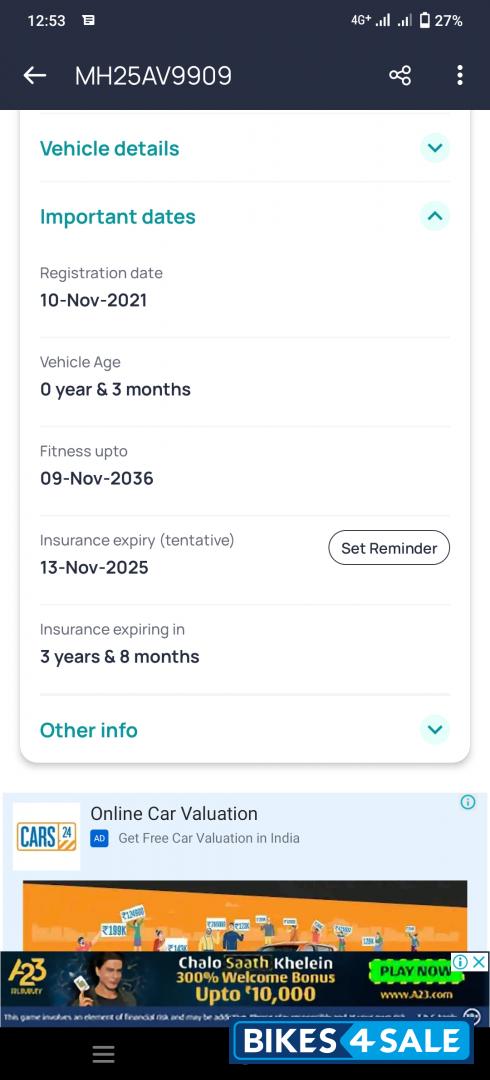 Oranges KTM Duke 250 2020