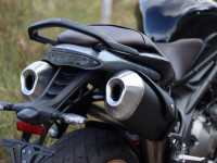 Pearl Black Triumph Speed Triple
