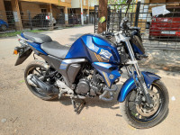 Mat Dark Purplish Blue Yamaha FZ-S FI V2