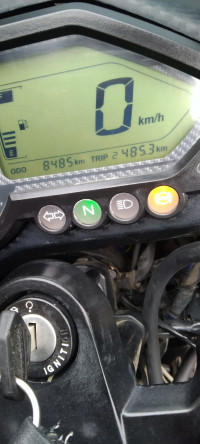 Red Black Bajaj Pulsar 150 Twin Disc BS6