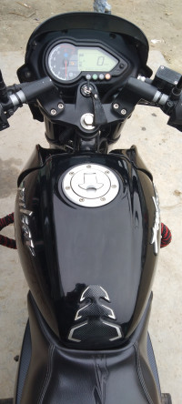 Red Black Bajaj Pulsar 150 Twin Disc BS6