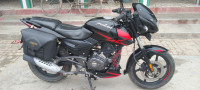 Red Black Bajaj Pulsar 150 Twin Disc BS6