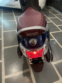 Blue Suzuki Access 125 Special Edition BS6