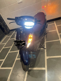 Blue Suzuki Access 125 Special Edition BS6