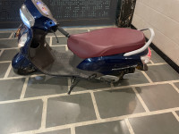 Blue Suzuki Access 125 Special Edition BS6