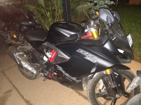 Black TVS Apache RR 310