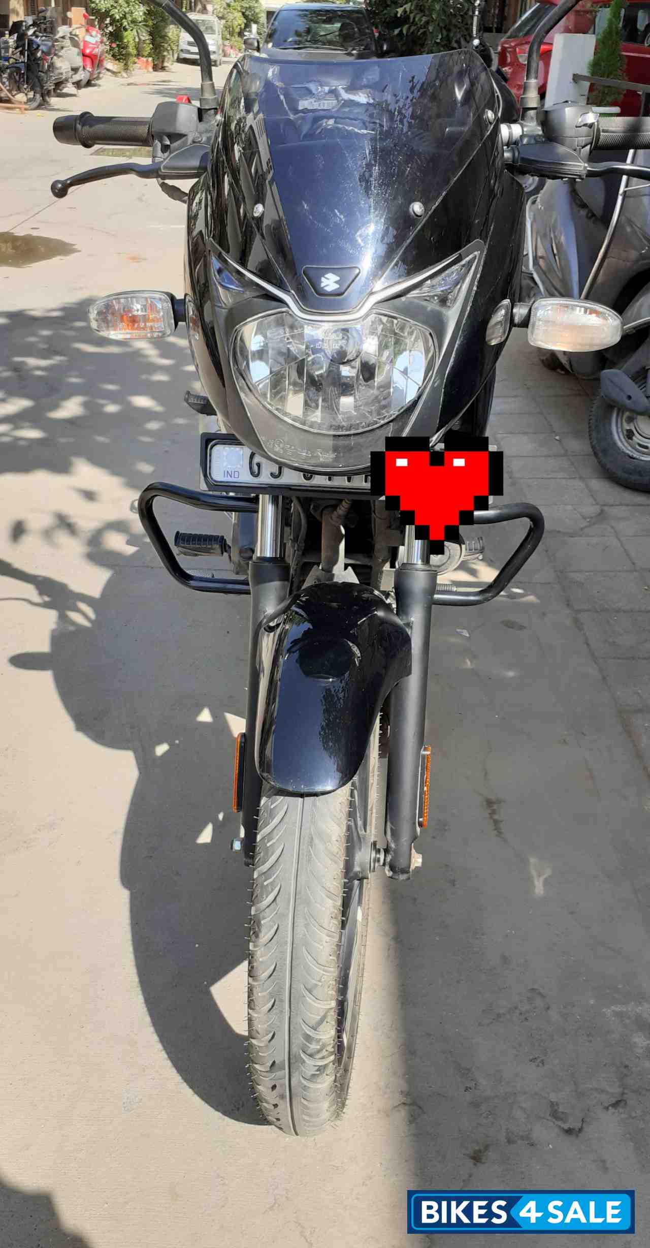 Black And Silver Bajaj Pulsar 125 Neon BS6