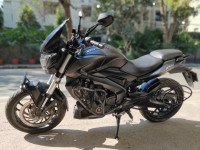 Charcoal Black Bajaj Dominar 400