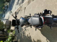 Charcoal Black Bajaj Dominar 400