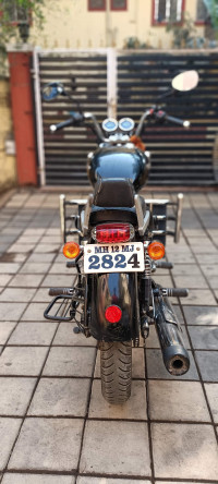 Black Royal Enfield Thunderbird