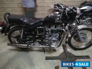 Black Royal Enfield Bullet Electra