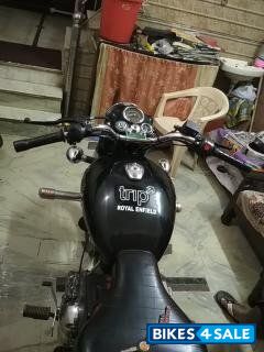 Black Royal Enfield Bullet Electra