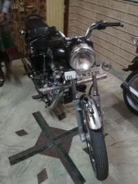 Black Royal Enfield Bullet Electra