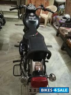 Black Royal Enfield Bullet Electra