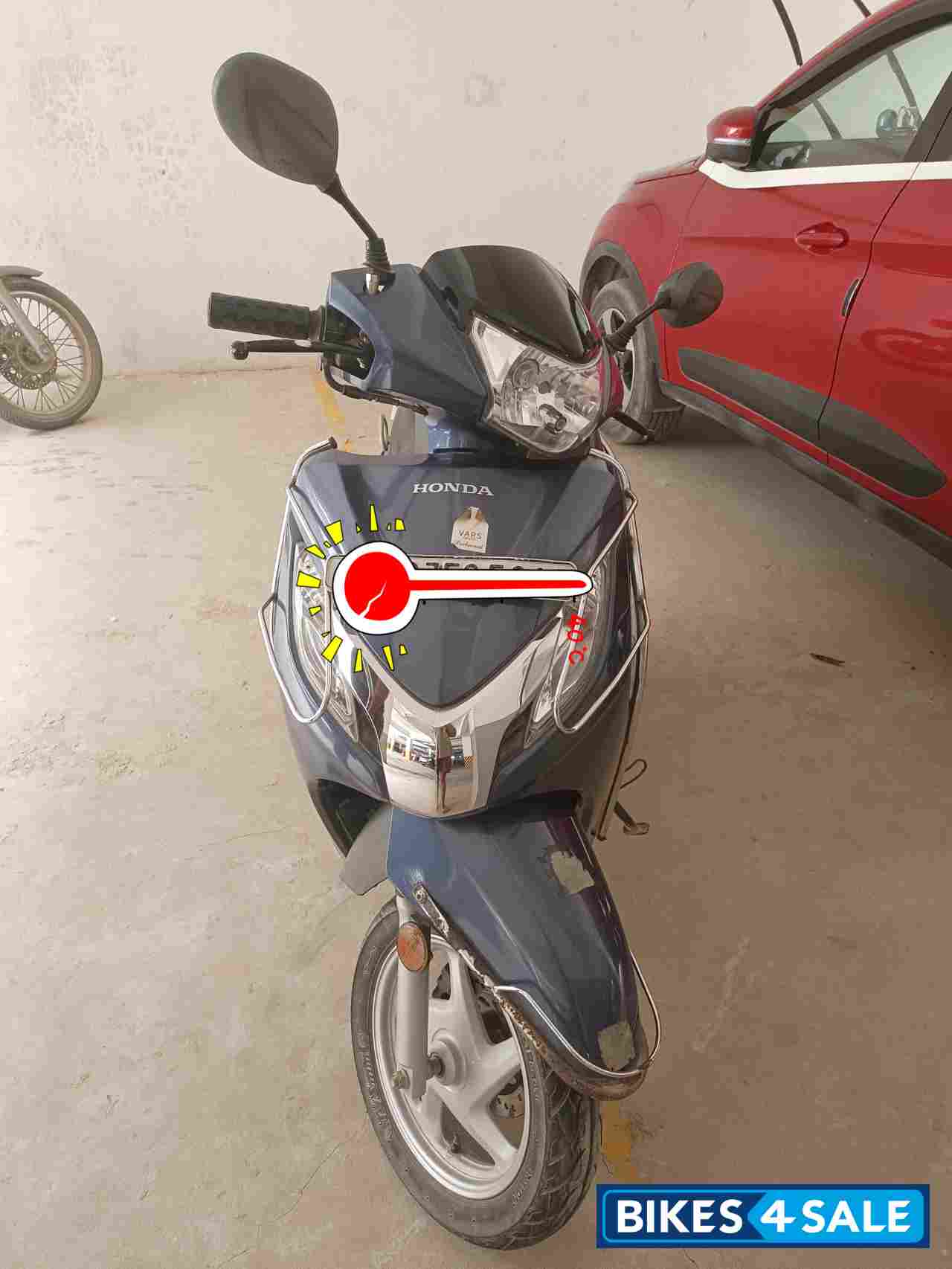 Blue Honda Activa 125 BS6
