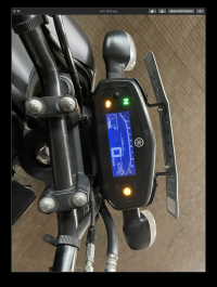 Matte Black Yamaha FZ-S FI V3 BS6