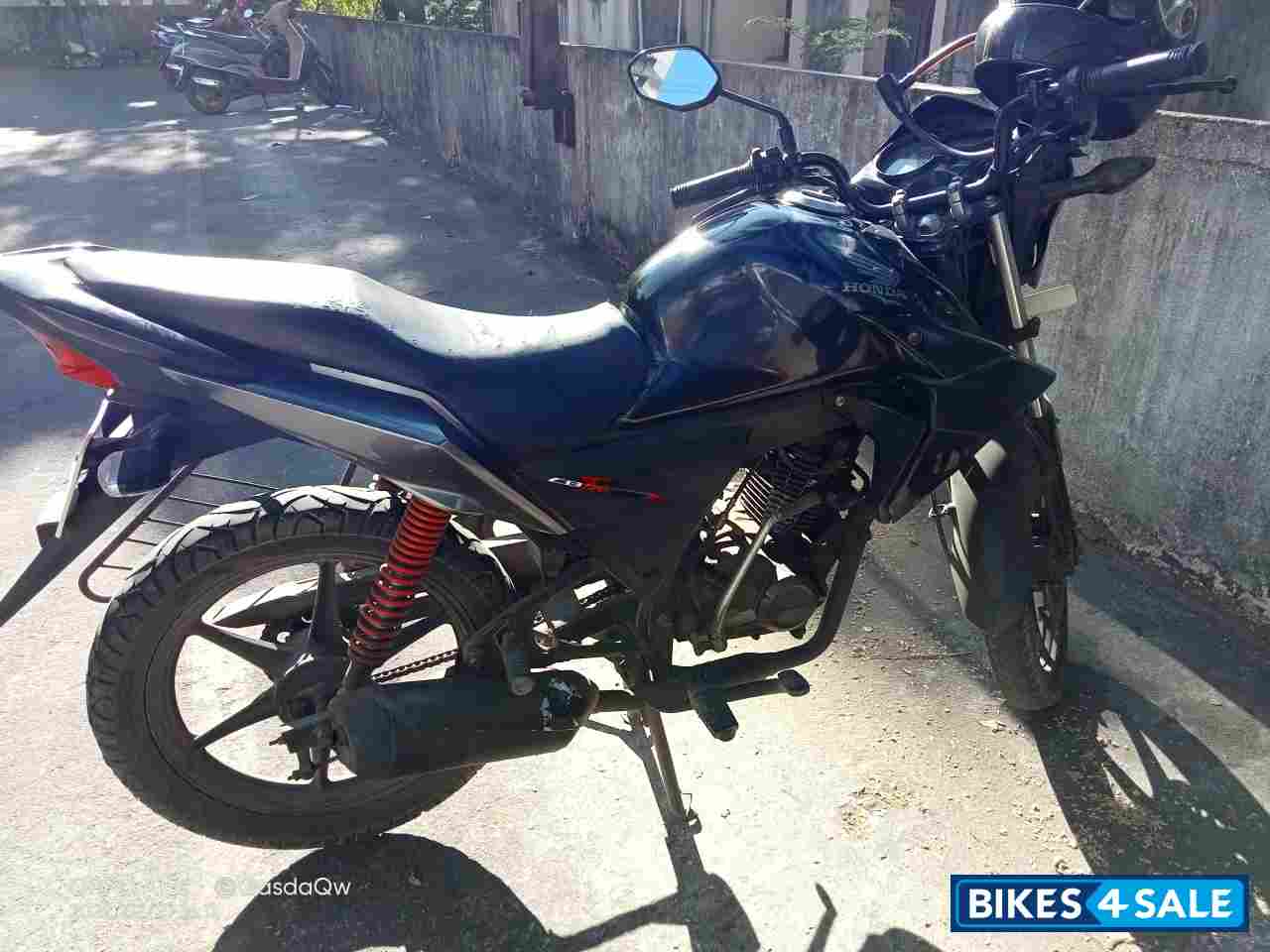 Black Honda CB Twister