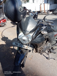 Black Honda CB Twister