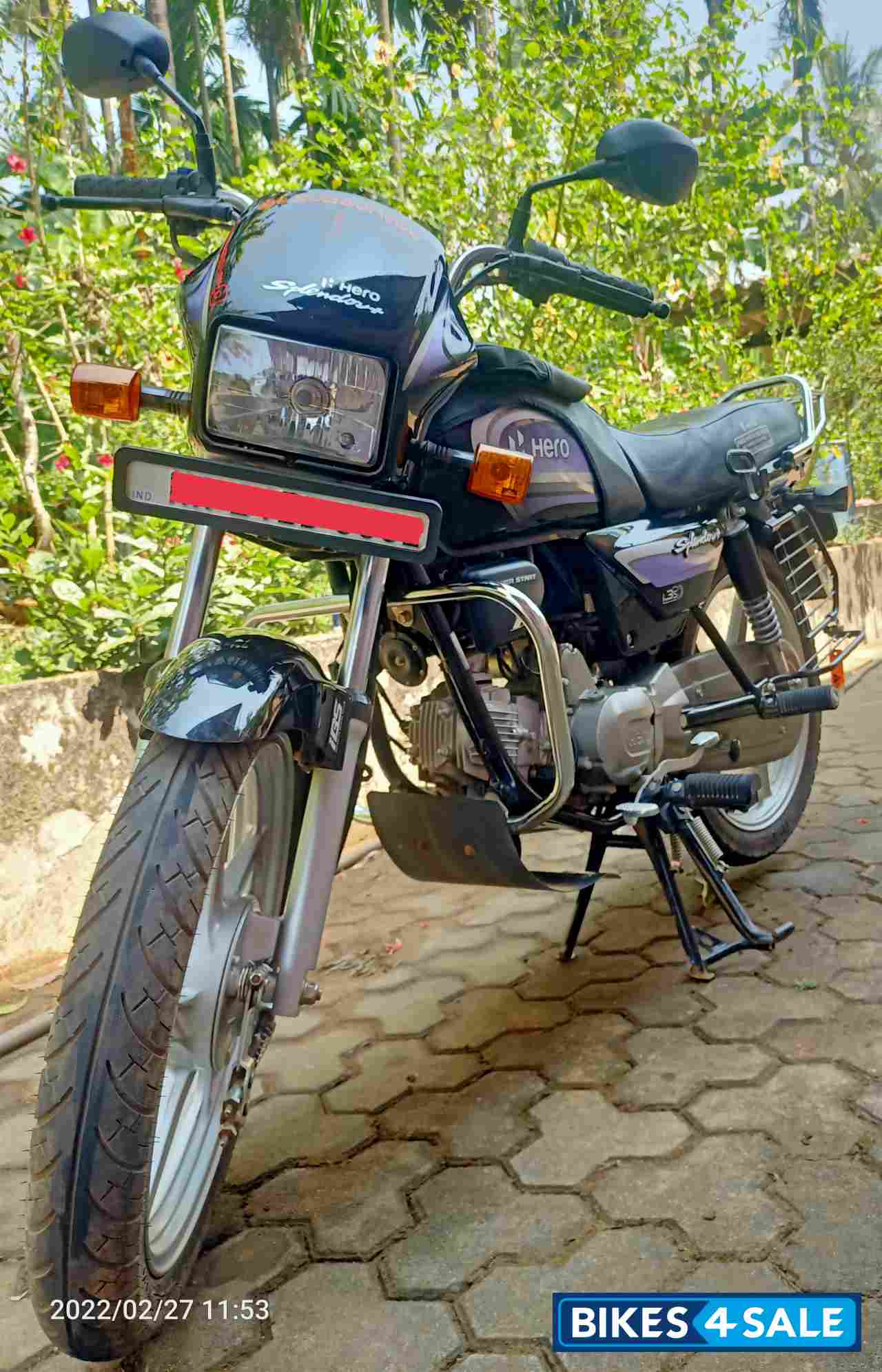 Blue Hero Splendor Plus IBS i3s