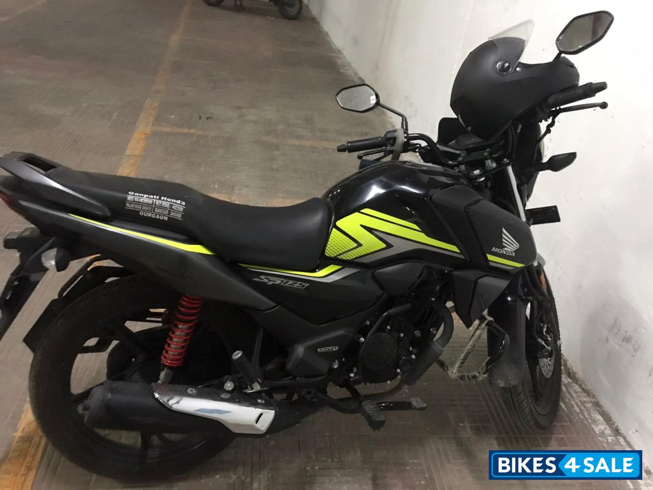 Black Green Honda SP 125 BSVI