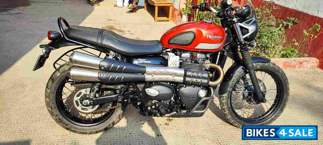 Korosi Red Triumph Street Scrambler