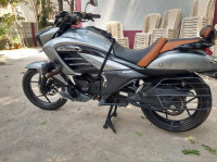 Silver Suzuki Intruder SP