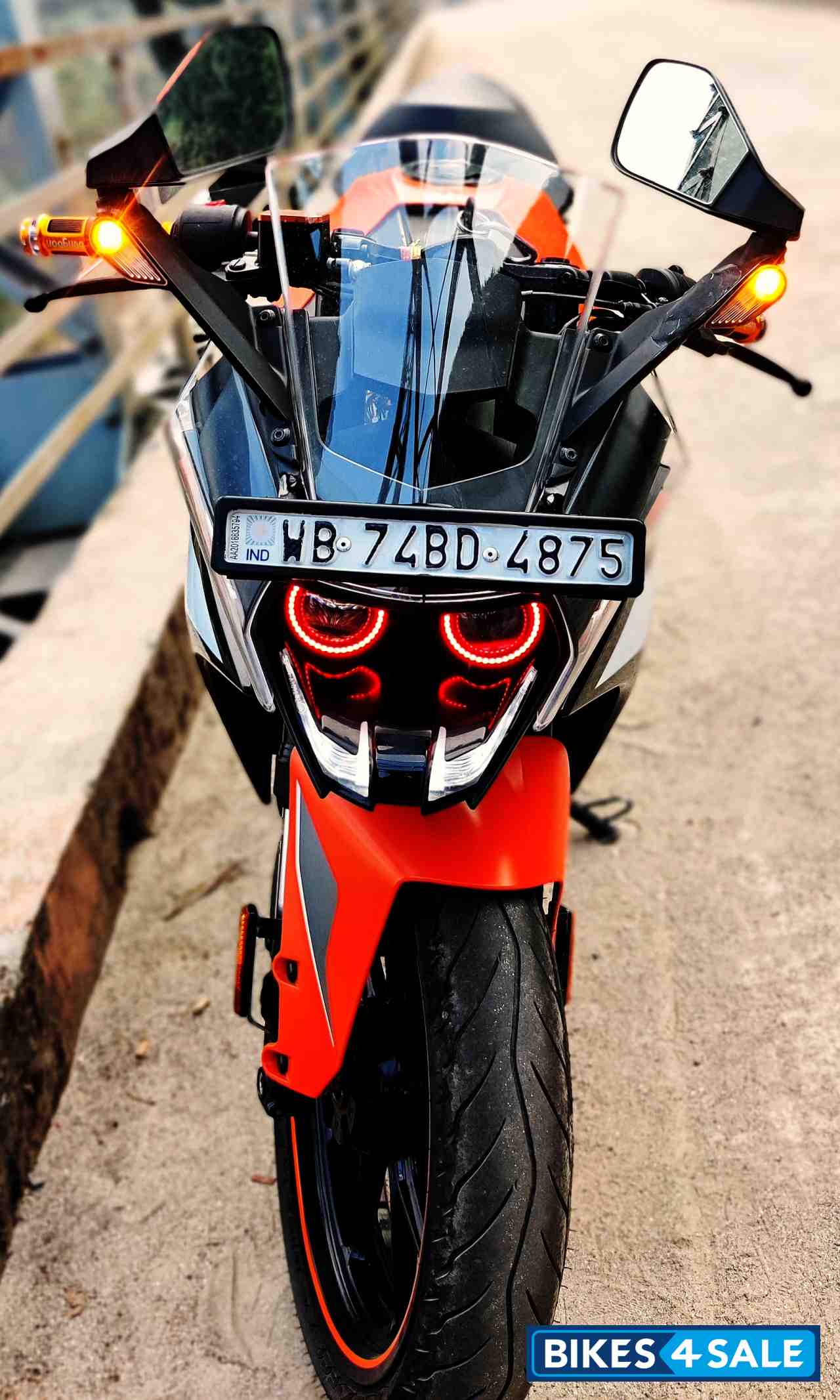 Electric Orange KTM RC 200