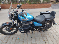Blue Royal Enfield Meteor 350 Supernova