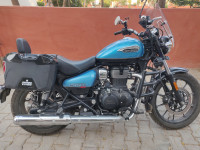 Blue Royal Enfield Meteor 350 Supernova