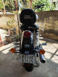 Silver And Gold Royal Enfield Meteor 350