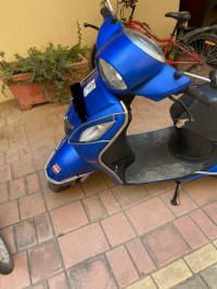 Blue Yamaha Fascino
