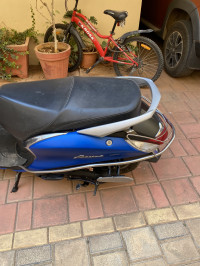 Blue Yamaha Fascino